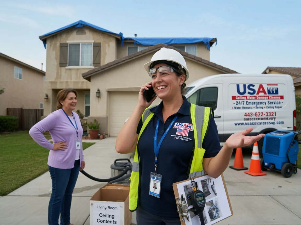 Ceiling Water Damage Restoration Choudrant, LA FAQs
